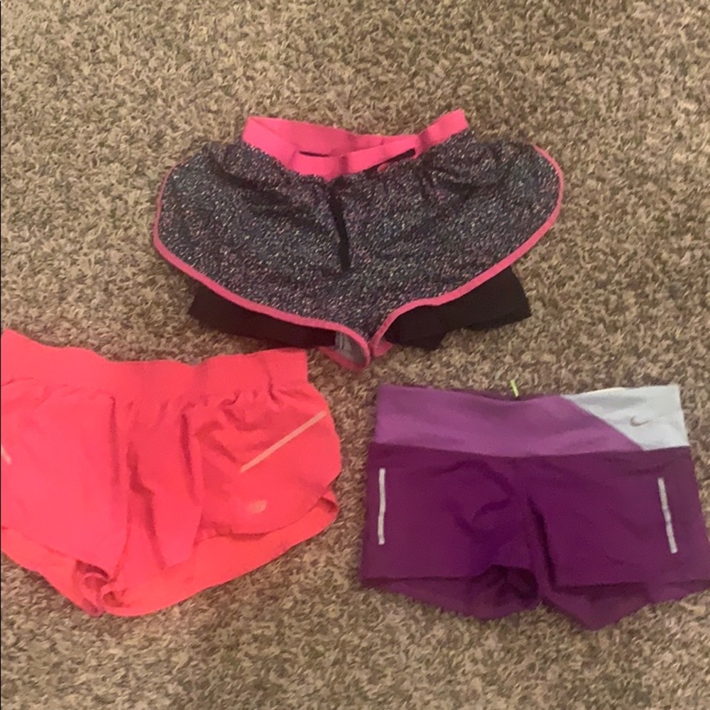 Nike run shorts bundle XS